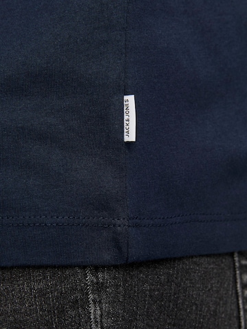 Jack & Jones Plus - Camiseta en azul