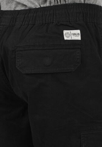 Regular Pantalon cargo 'Henik' !Solid en noir