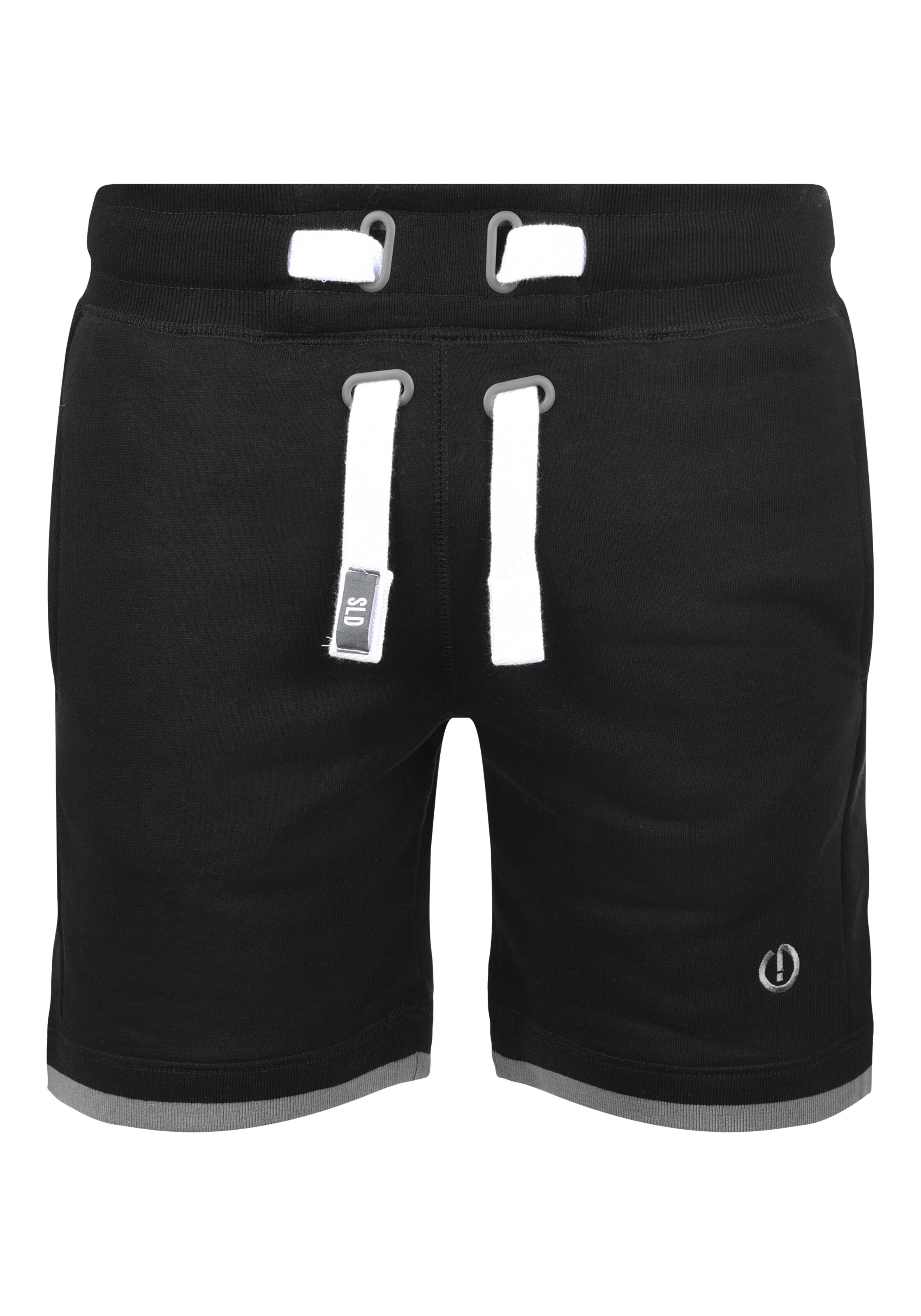 !Solid Hose 'Benjamin' in Schwarz: Vorderseite