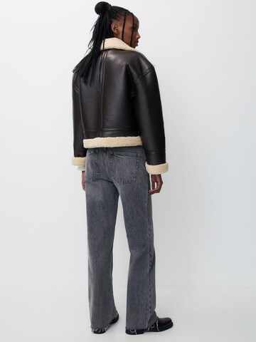 Pull&Bear Between-season jacket in Brown