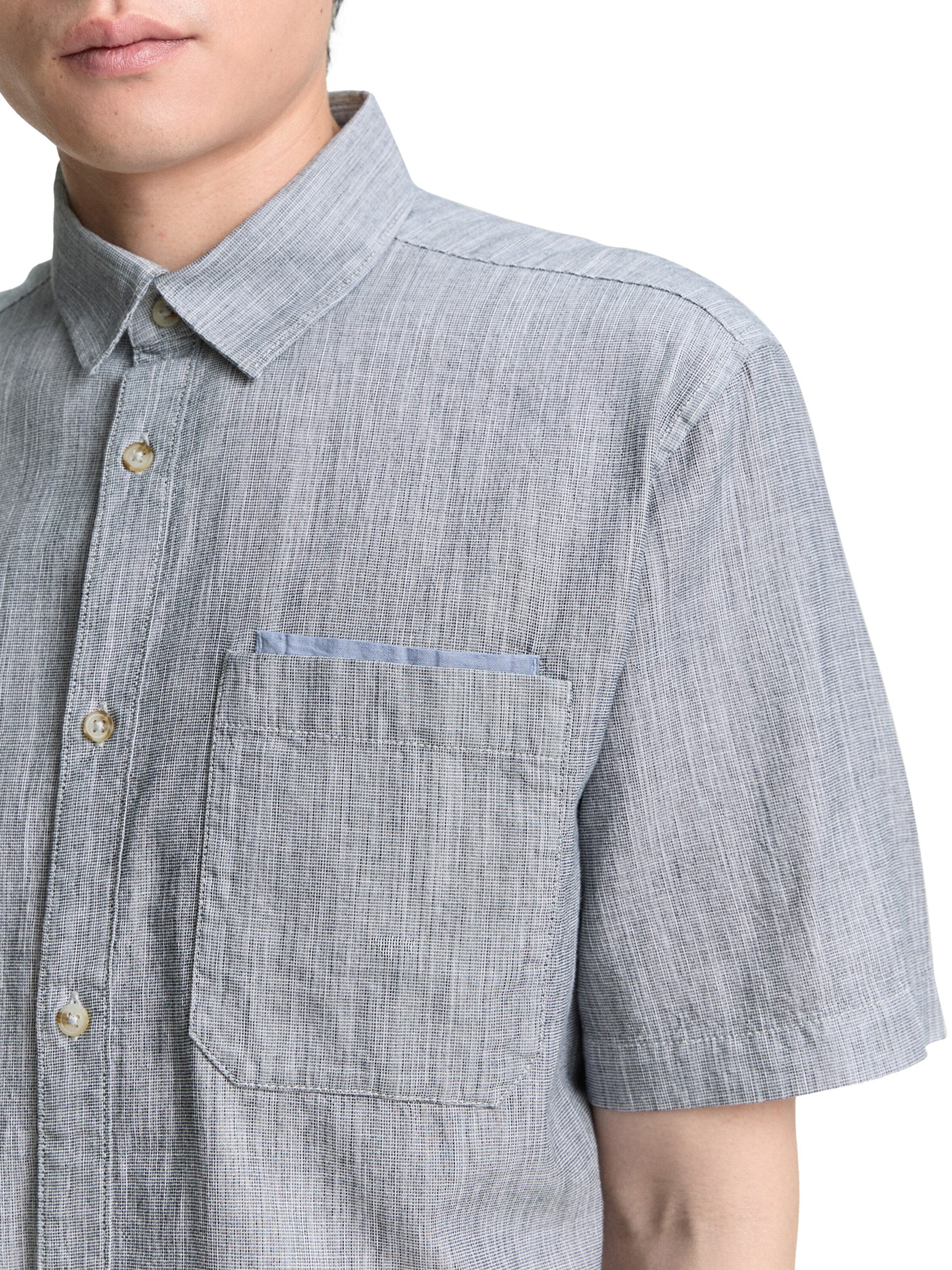 TOM TAILOR Regular fit Πουκάμισο σε μπλε