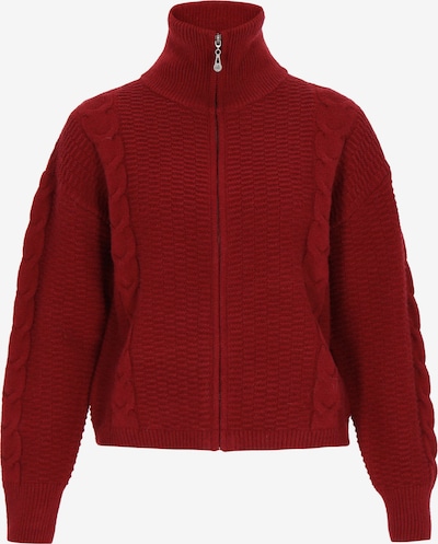 Geacă tricotată DreiMaster Vintage pe roșu vin, Vizualizare produs