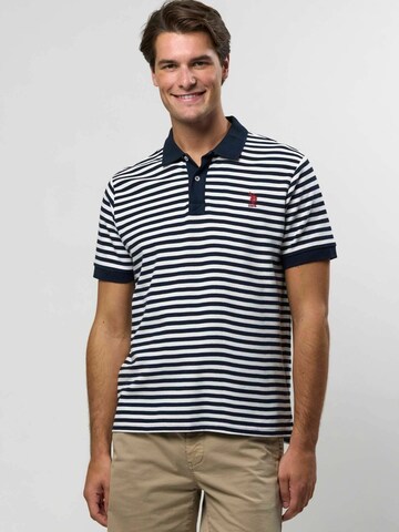 U.S. POLO ASSN. Regular Fit Polo shirt ' Claus ' in Weiß: Vorderseite