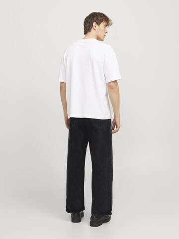 JACK & JONES Loosefit Jeans 'JJIDAVE JJCOOPER' in Zwart