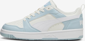 Baskets basses 'Rebound V6' PUMA en beige : devant