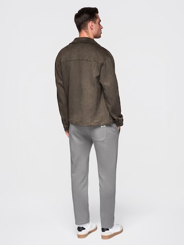 Ombre Regular Trousers 'OM-PABS-0304' in Grey