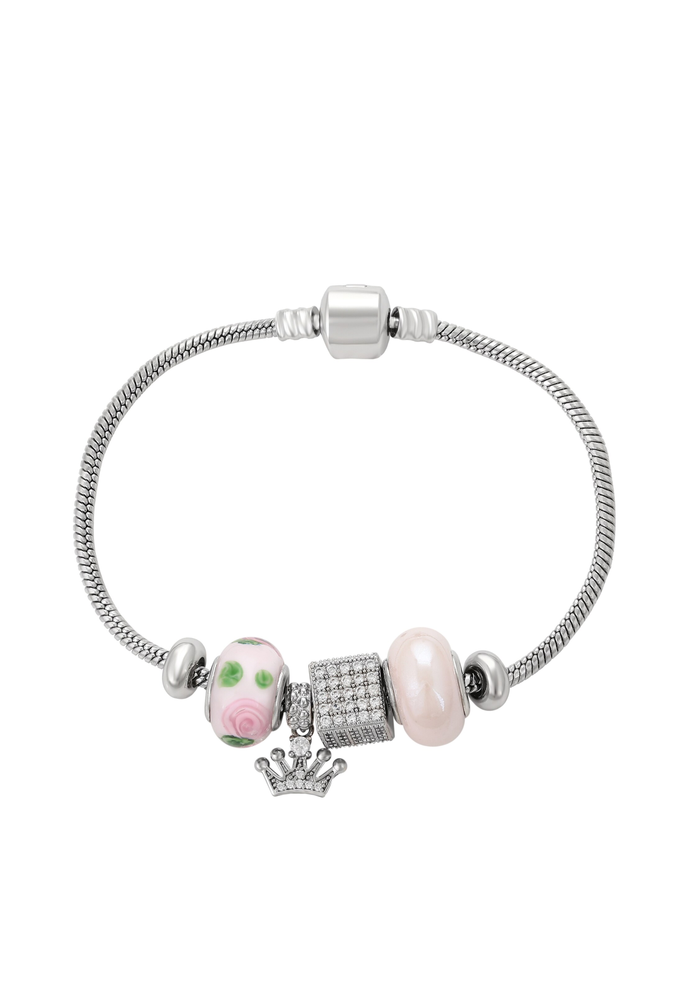 Gaya Armband in Zilver: voorkant