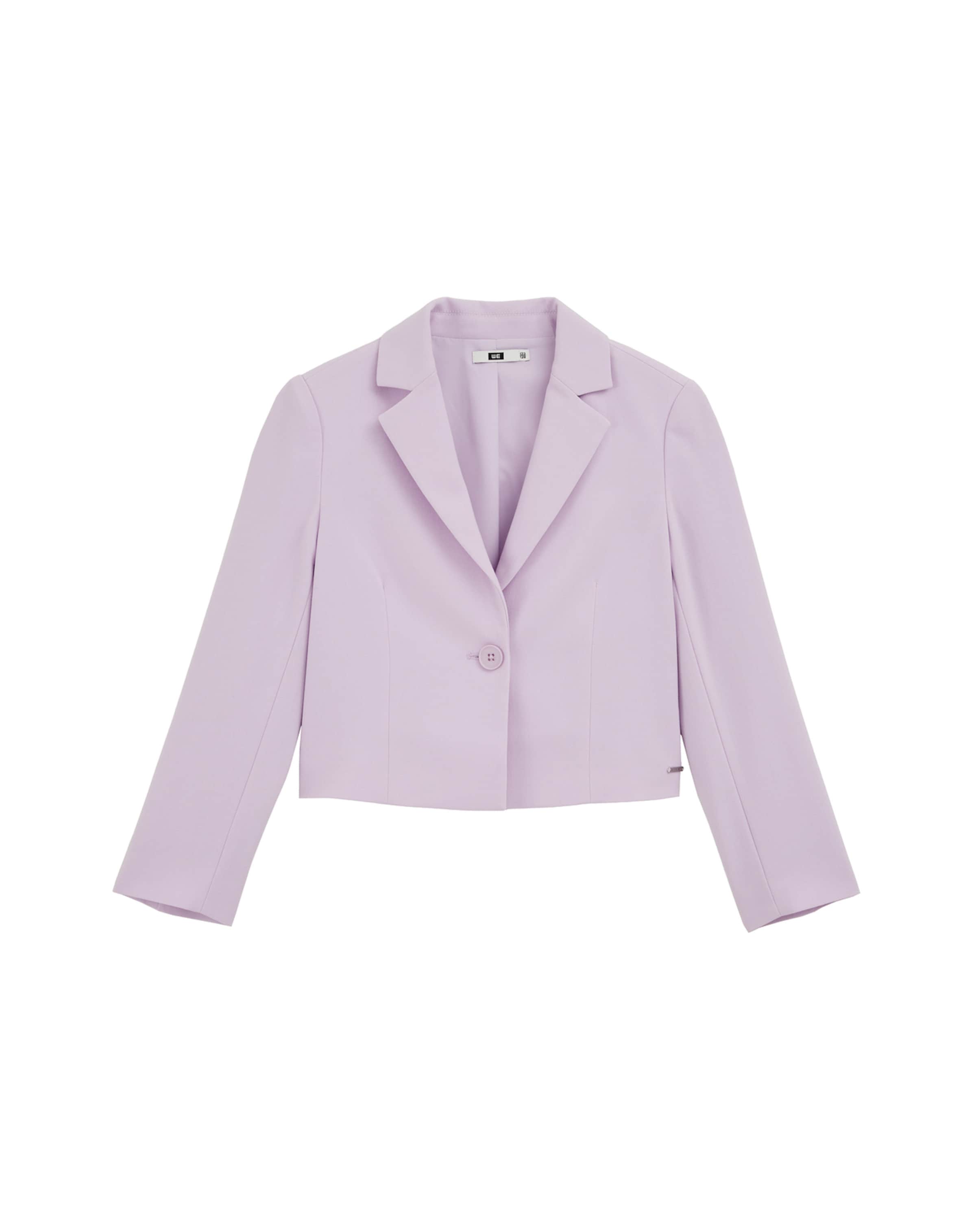 WE Fashion Övergångsjacka i lila: framsida