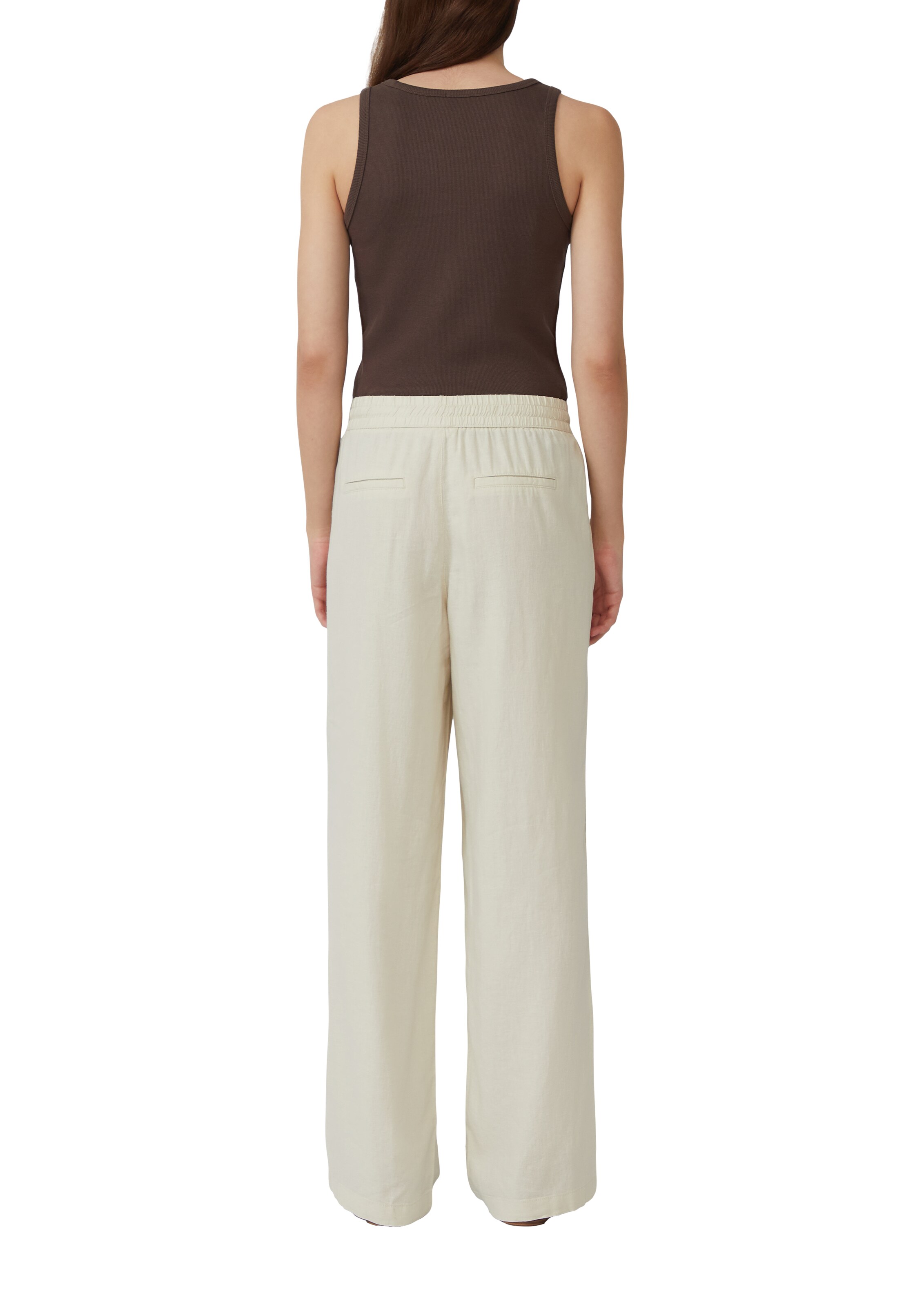 Wide Leg Pantalon s.Oliver en beige