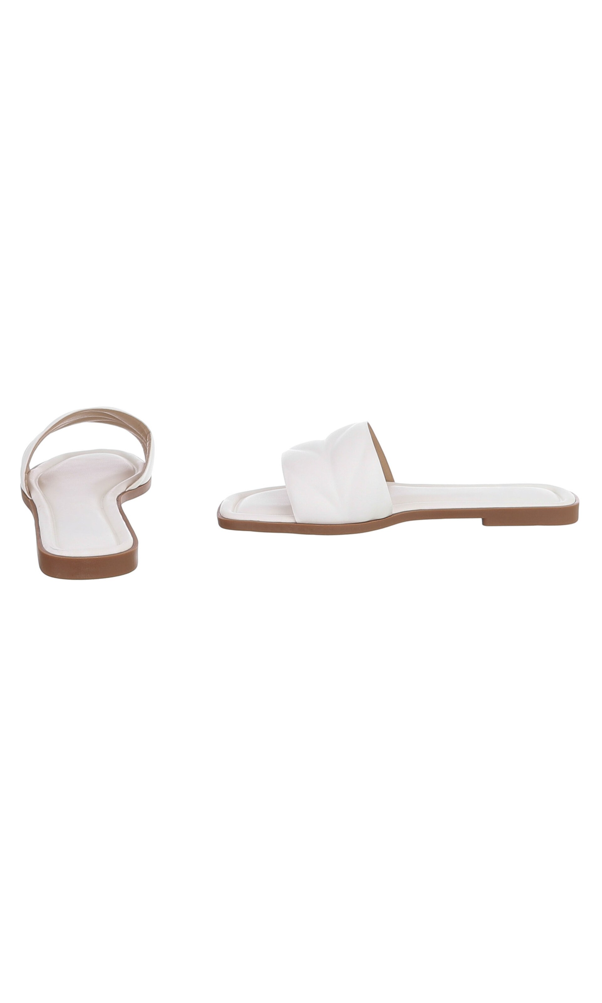 Ital-Design Mules in White