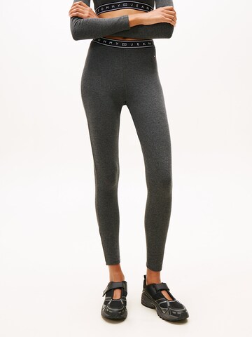 Tommy Jeans Slimfit Leggings in Grau: Vorderseite