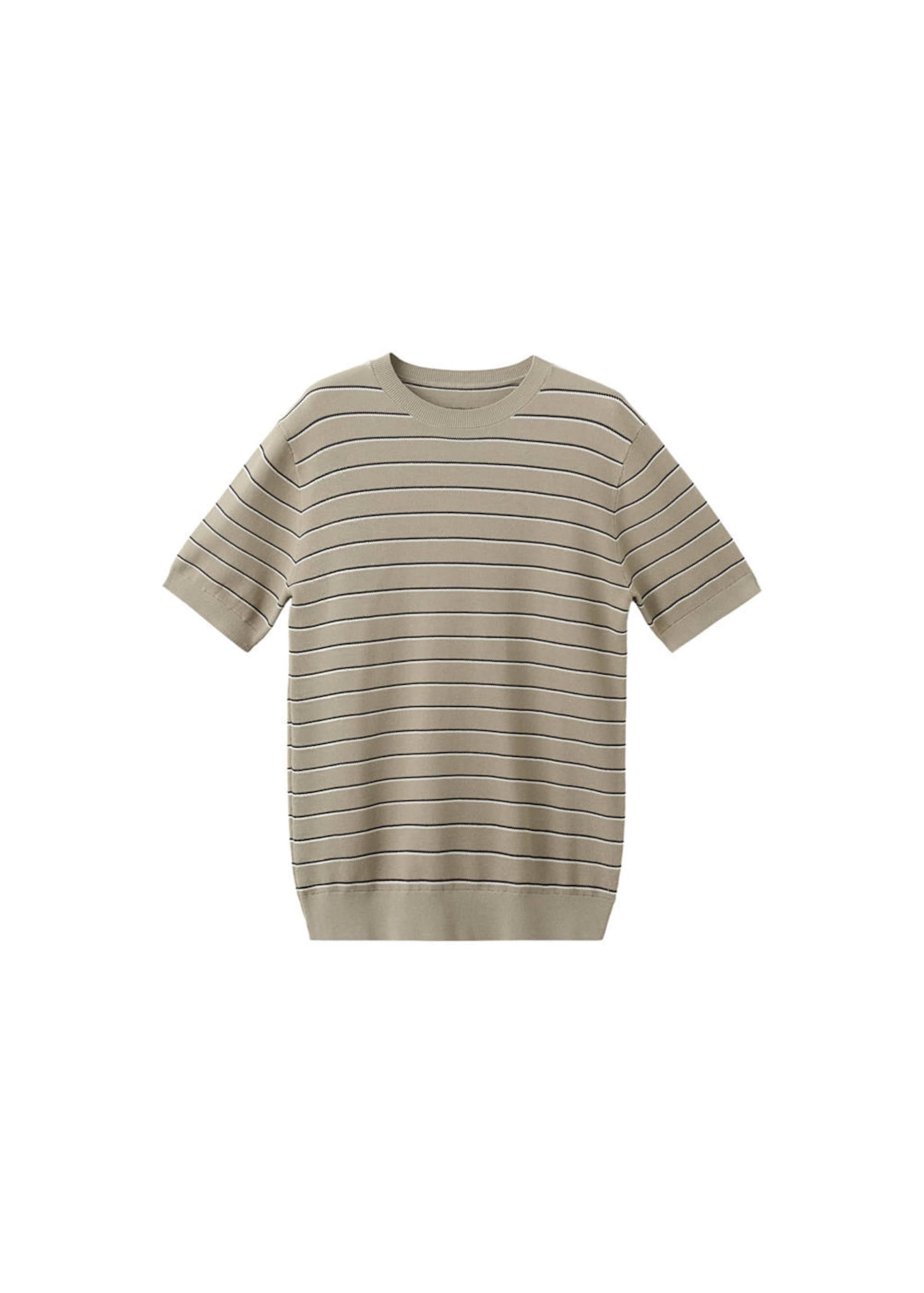 MANGO MAN Shirt 'Vela' in Beige: front