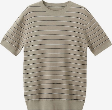 MANGO MAN T-shirt 'Vela' in Beige: Vorderseite