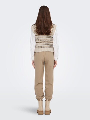 ONLY Pullover 'Faroe Alyssa' i beige