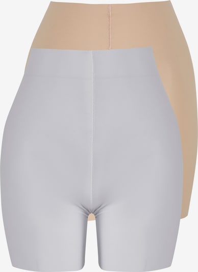 Trendyol Muotoilevat housut värissä nude / valkoinen, Tuotenäkymä