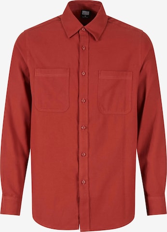 Camicia di Urban Classics in rosso: frontale