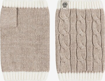 Roeckl Handwarmers ' Rosi ' in Beige: voorkant