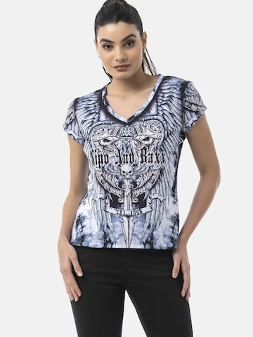 CIPO & BAXX T-Shirt 'WT384' in Blau