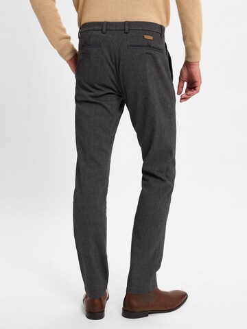 bugatti Slimfit Broek in Grijs