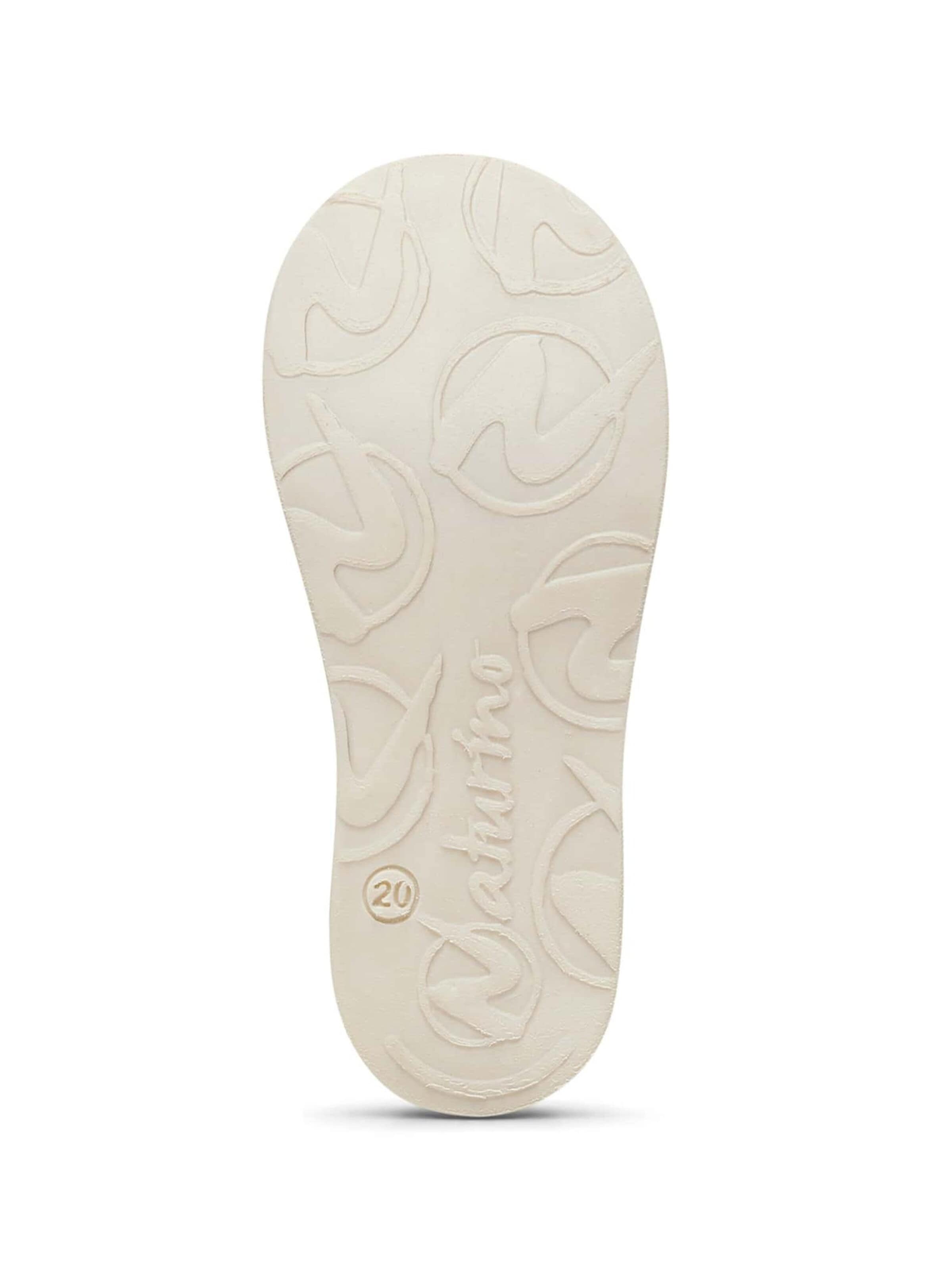 NATURINO Open shoes 'PUFFY' in Green