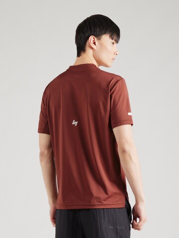 EA7 Emporio Armani Λειτουργικό μπλουζάκι σε καφέ