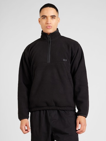 GAP Sweatshirt 'ARCTIC' in Black: front
