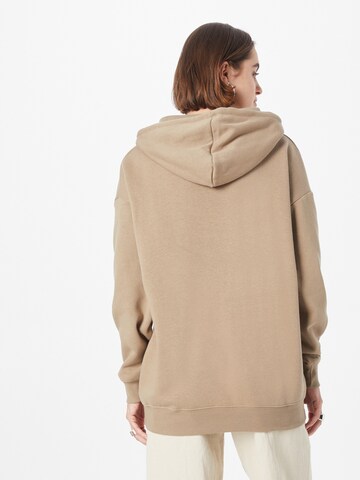 PIECES Sweatshirt 'Chilli' in Brown