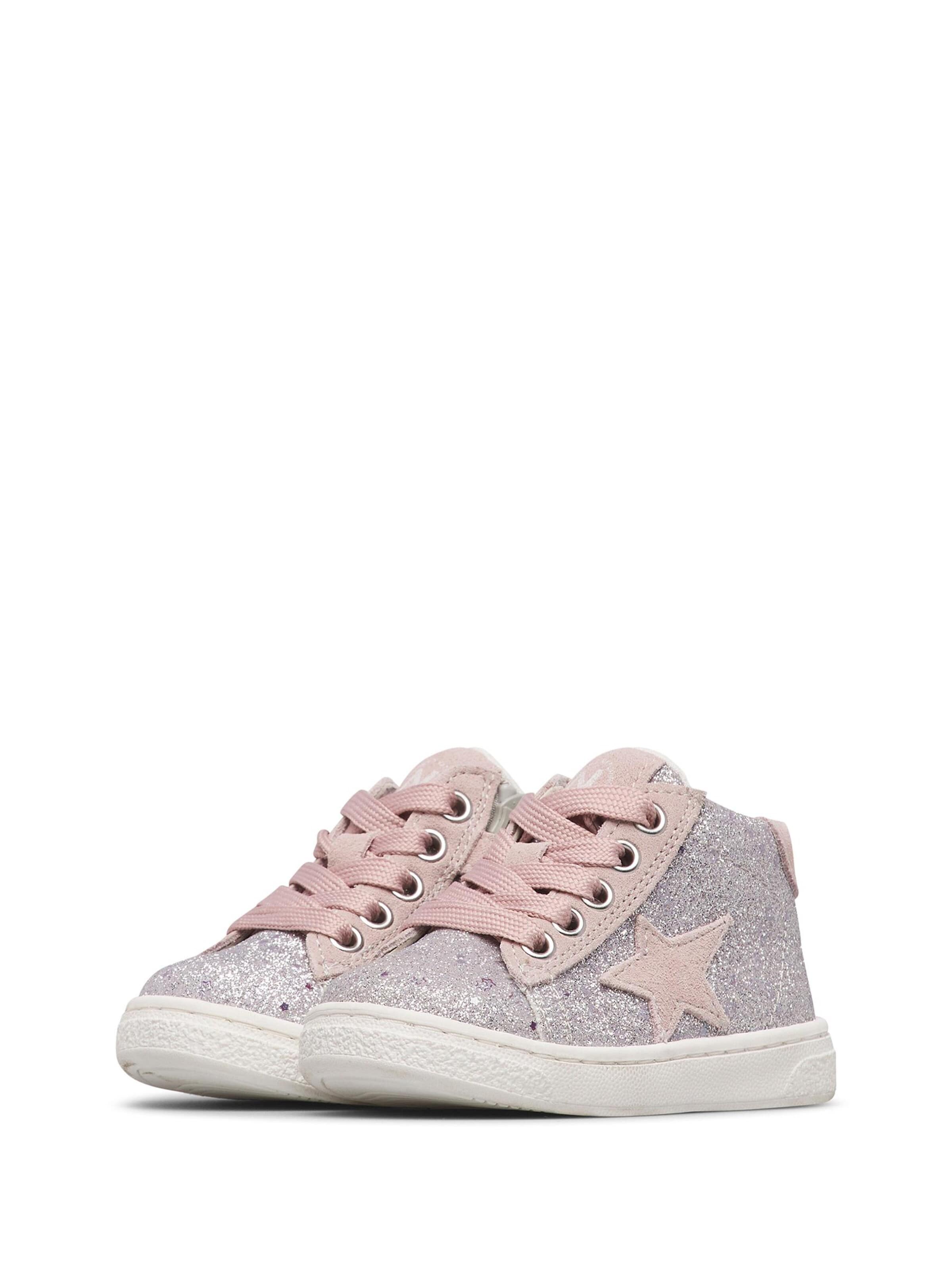 NATURINO Sneaker 'PINN HIGH ZIP.'‌‌‌‌‌ in Pink