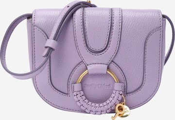 Sac à bandoulière See by Chloé en violet : devant