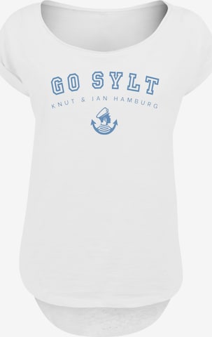 T-shirt F4NT4STIC en blanc : devant