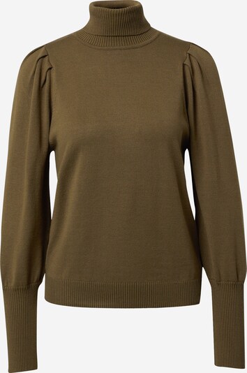 Soft Rebels Pulover 'Leana' | oliva barva, Prikaz izdelka