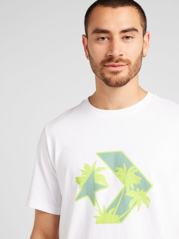 CONVERSE - Camiseta 'Star' en blanco