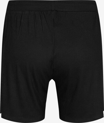 Zizzi Regular Shorts 'Carly' in Schwarz