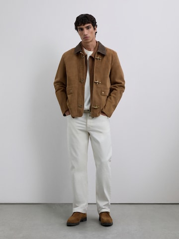 Scalpers Σακάκι τοπικής ενδυμασίας ' ' σε καφέ: μπροστά