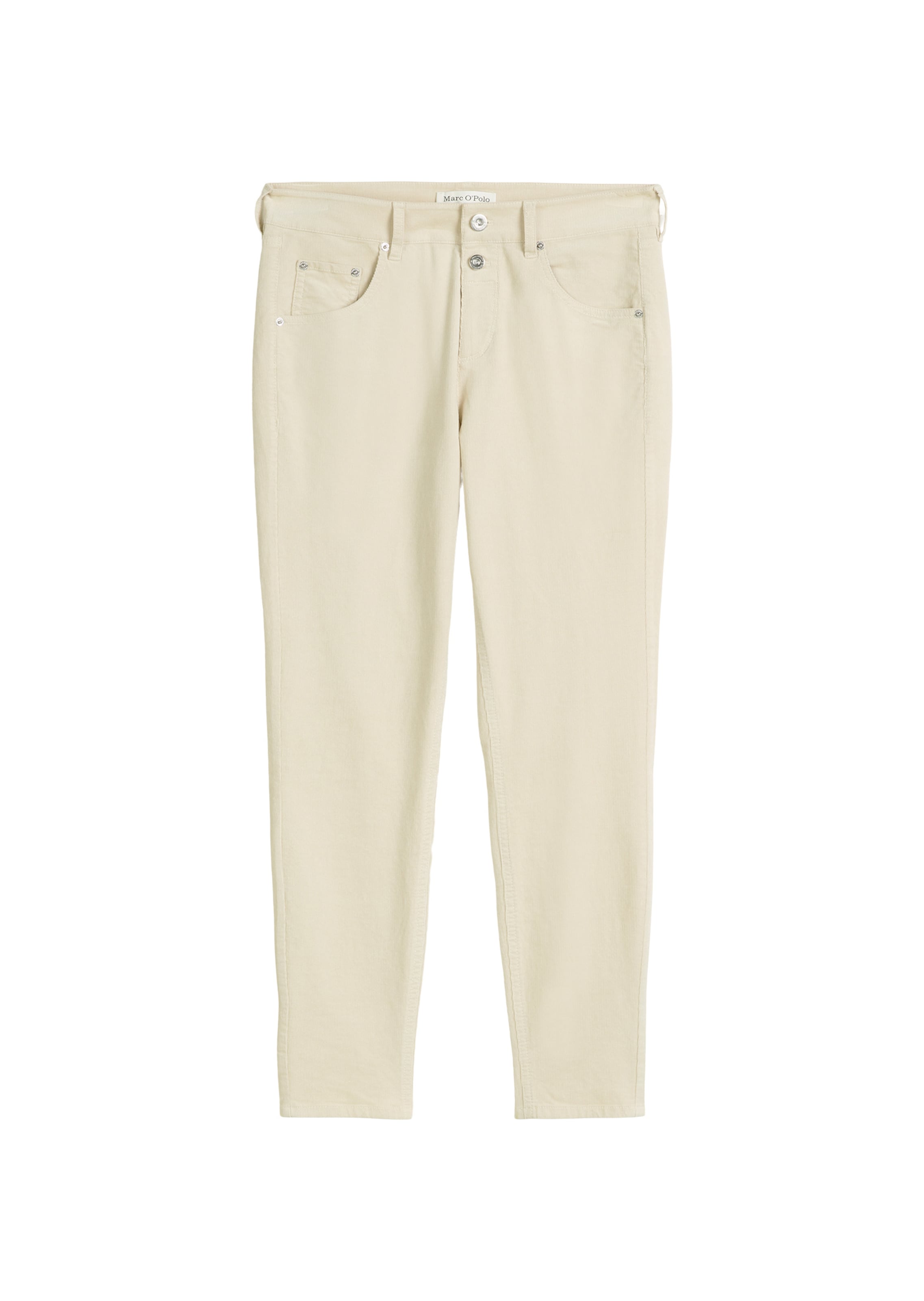 Marc O'Polo Regular Pants 'Theda' in Beige: front