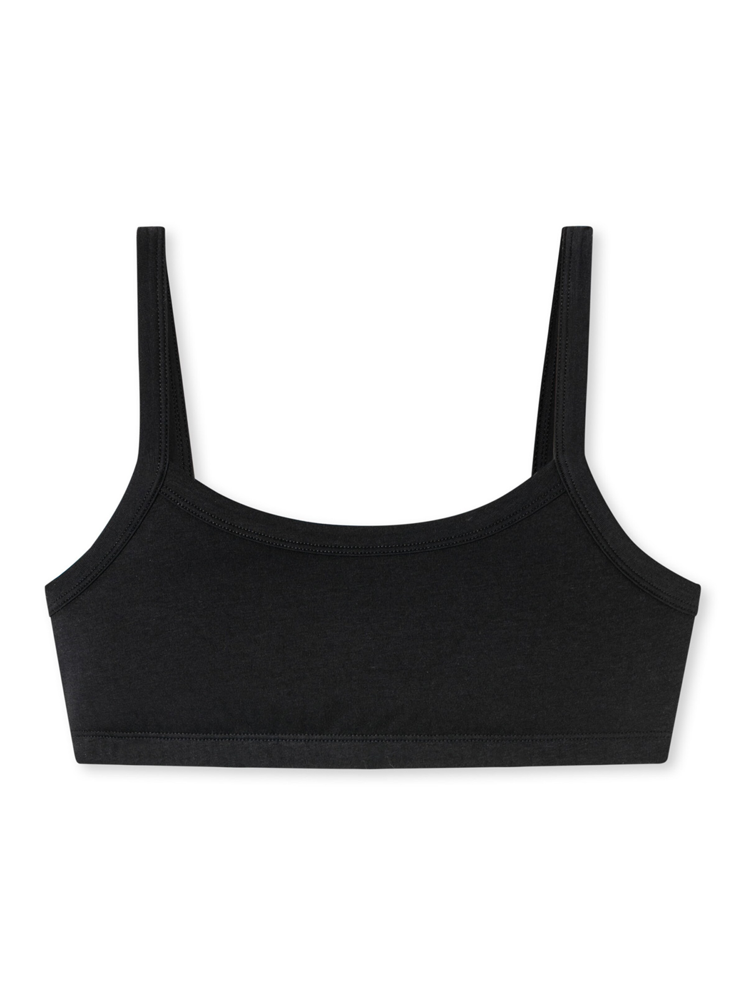 SCHIESSER Bralette Bra 'Fresh Vibe' in Black