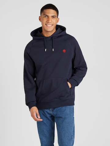 Sweat-shirt TIMBERLAND en bleu : devant