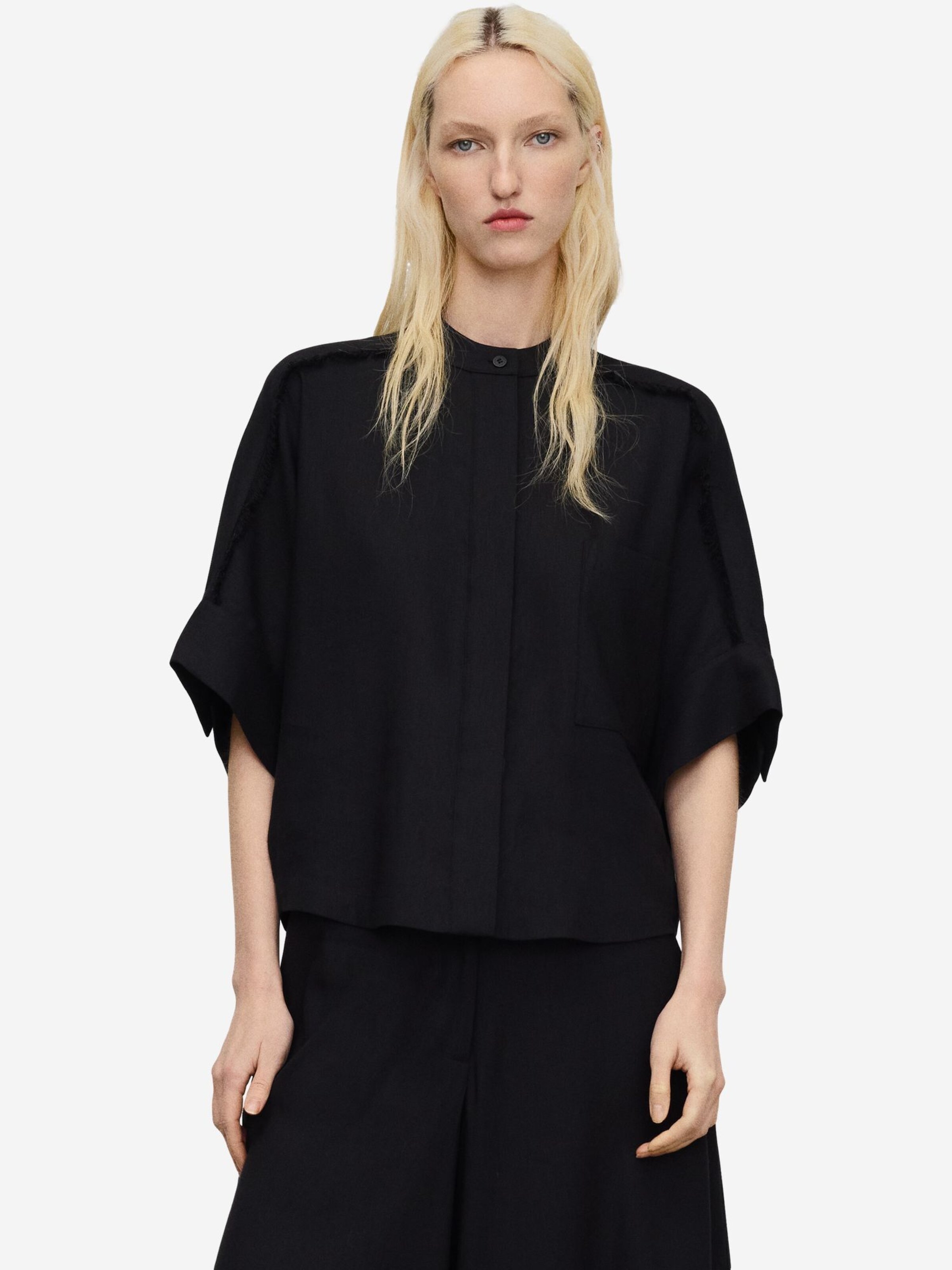 Adolfo Dominguez Футболка в Черный: спереди