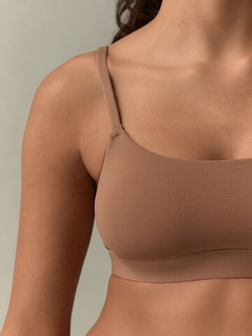 self. Bustier BH in Braun