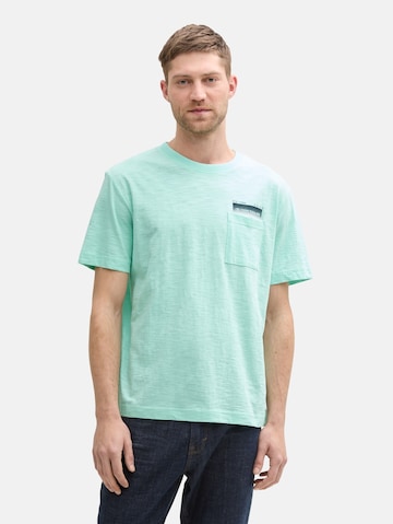 TOM TAILOR Shirt in Green: front