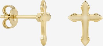 Sofia Milani Earrings 'Cross' in Gold: front