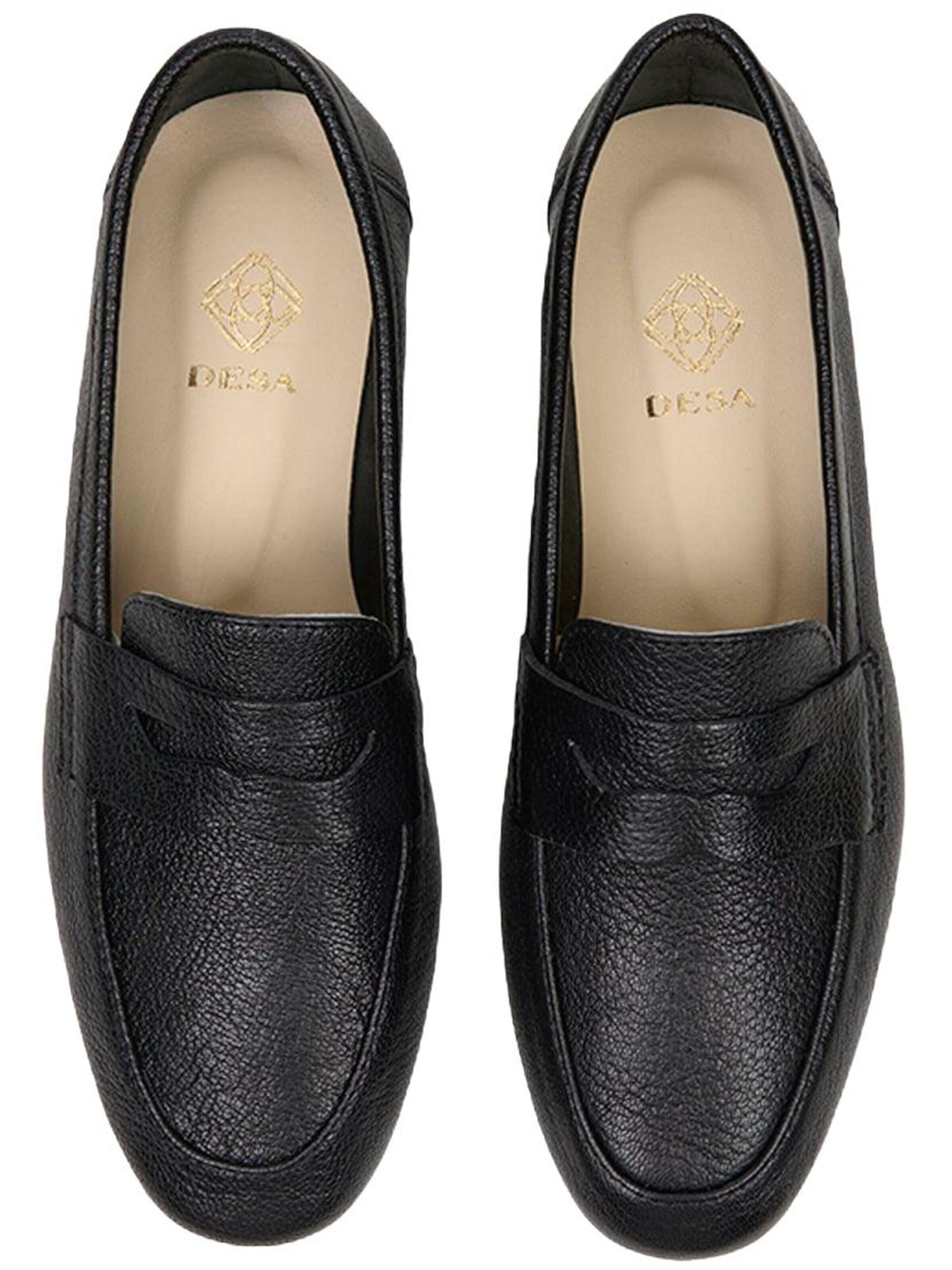 Desa Moccasins in Black