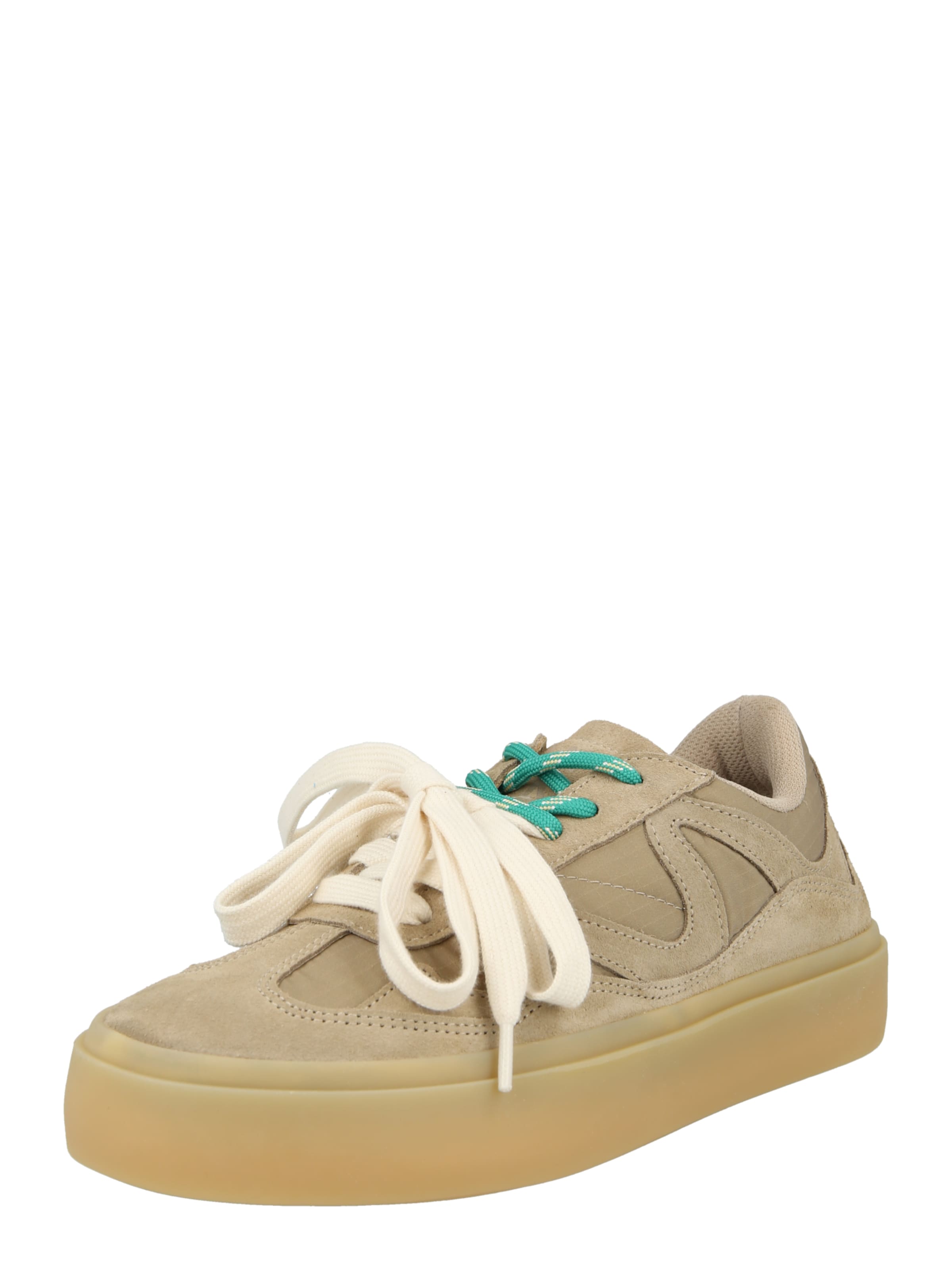 INUIKII Platform trainers in Beige: front
