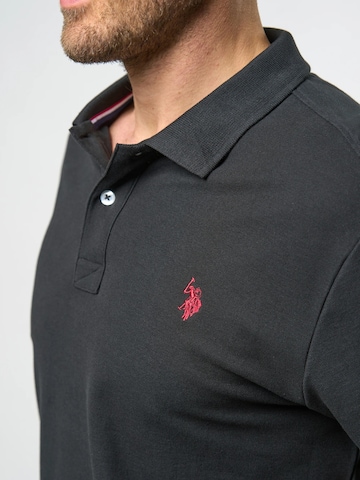 U.S. POLO ASSN. Overhemd 'Alfred' in Zwart