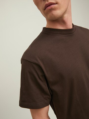 JACK & JONES T-Shirt in Braun