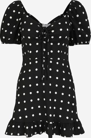 Dorothy Perkins Petite Dress in Black: front