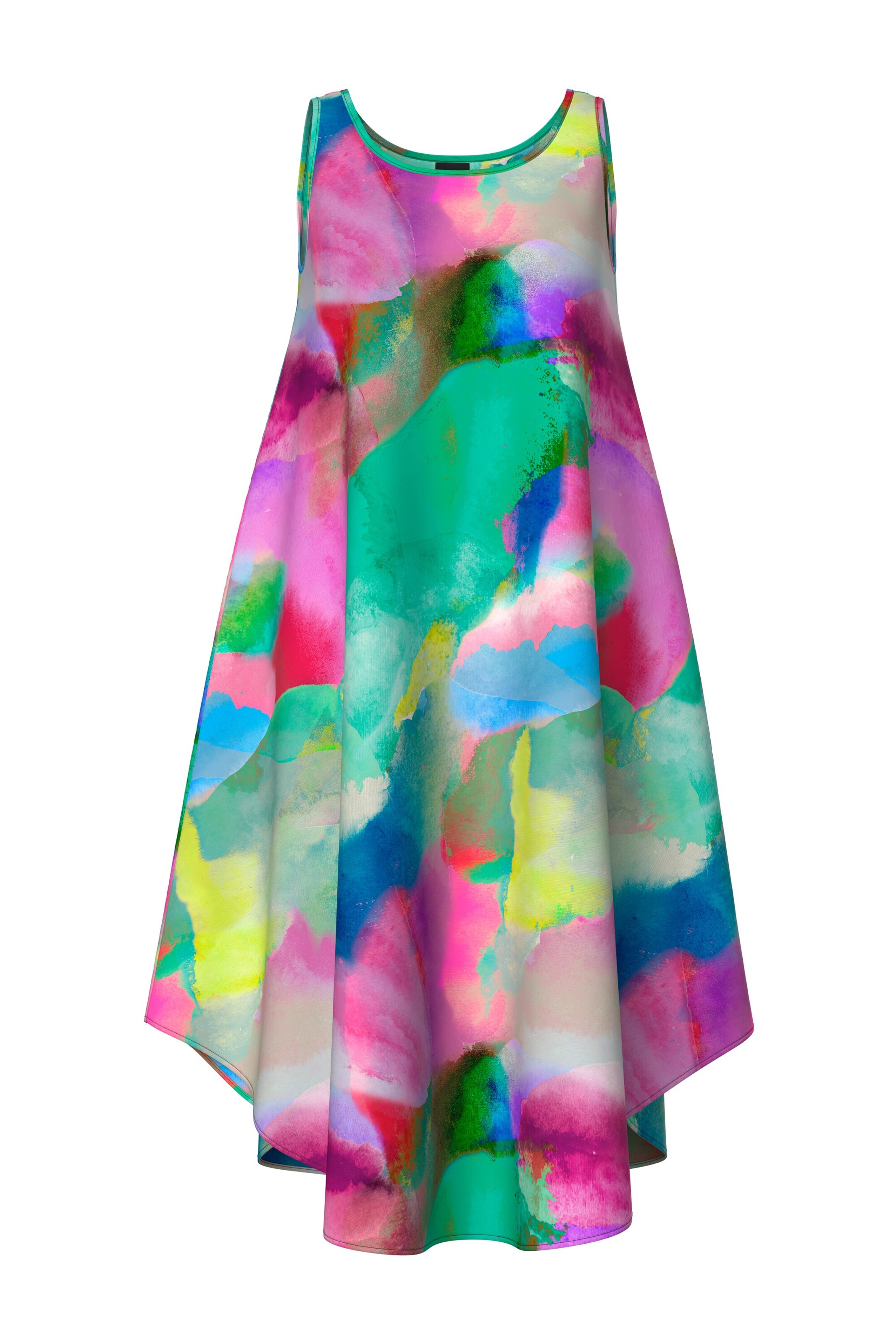 Ulla Popken Dress in Mixed colors: front