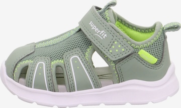 SUPERFIT Sandals 'Wave' in Green