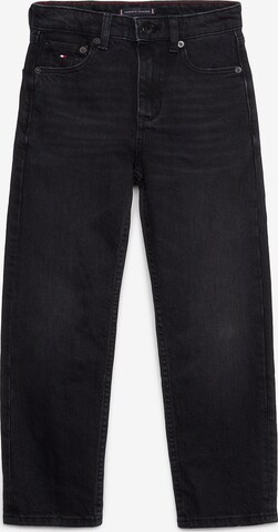 TOMMY HILFIGER Loosefit Jeans in Zwart: voorkant