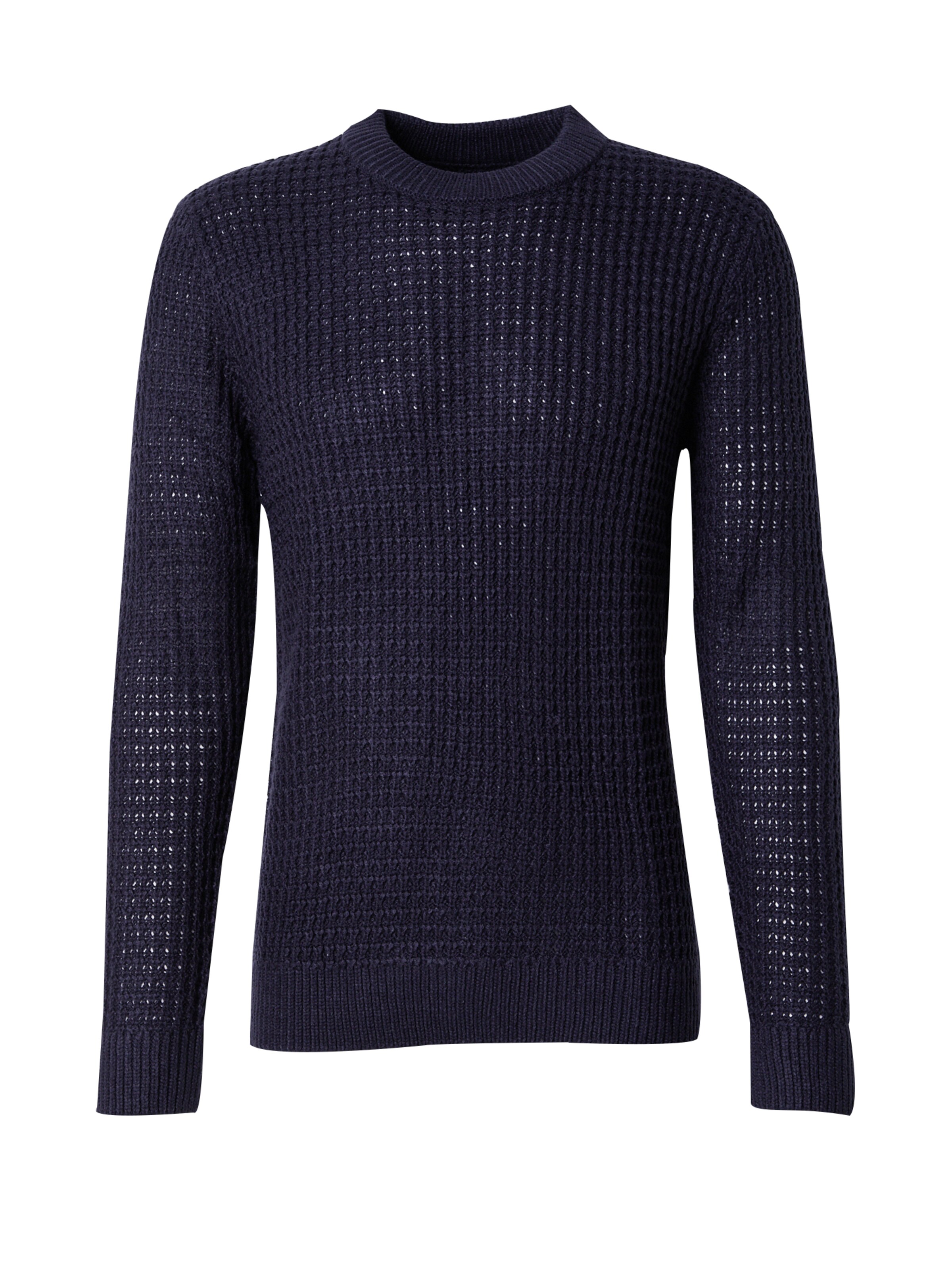 Pull-over JJ Rebel en bleu : devant